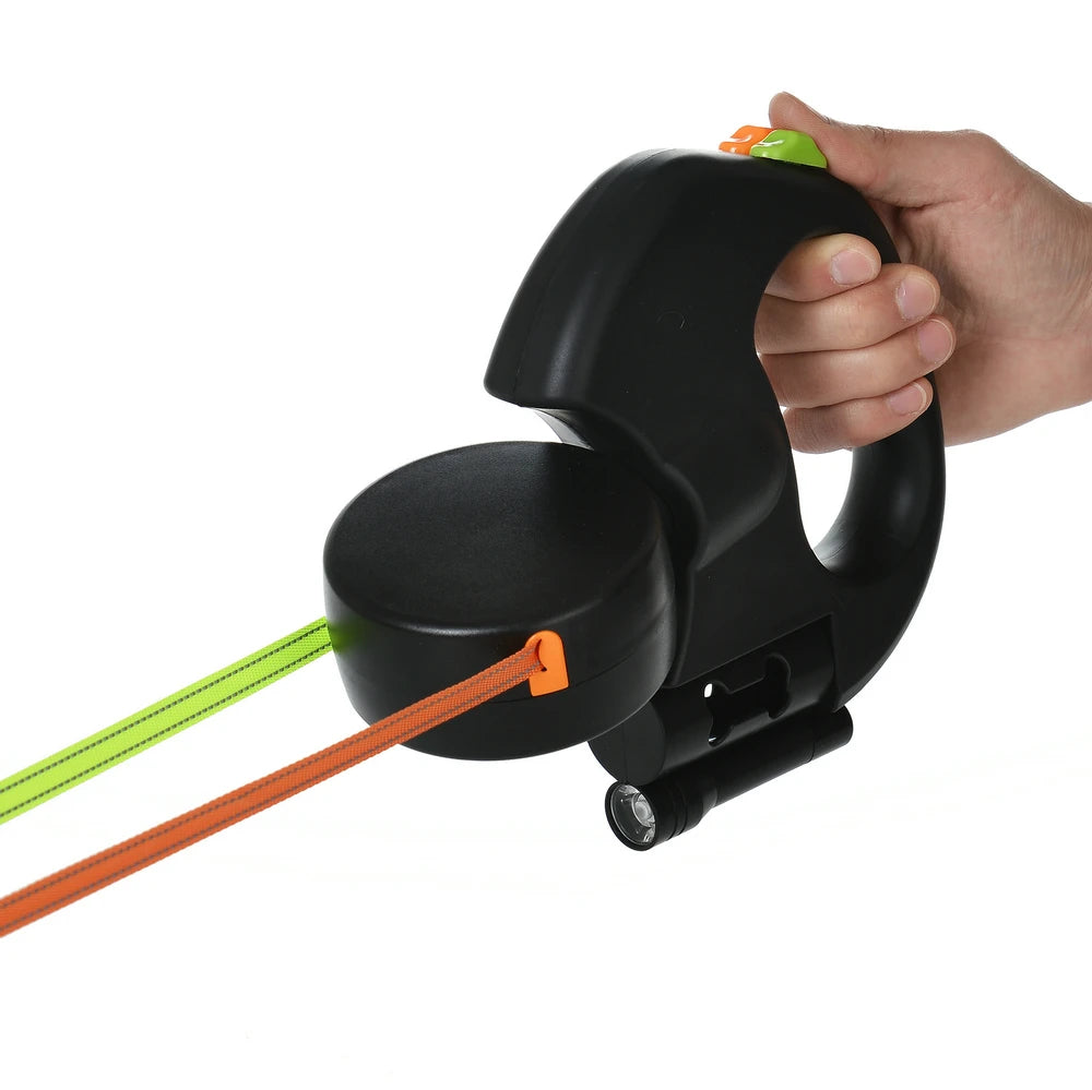 Dual Retractable Dog Leash