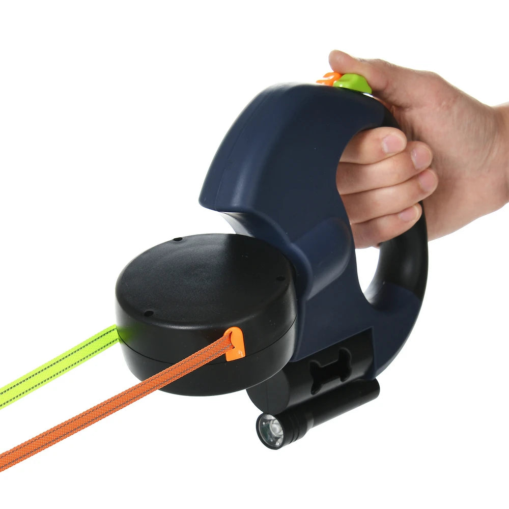 Dual Retractable Dog Leash