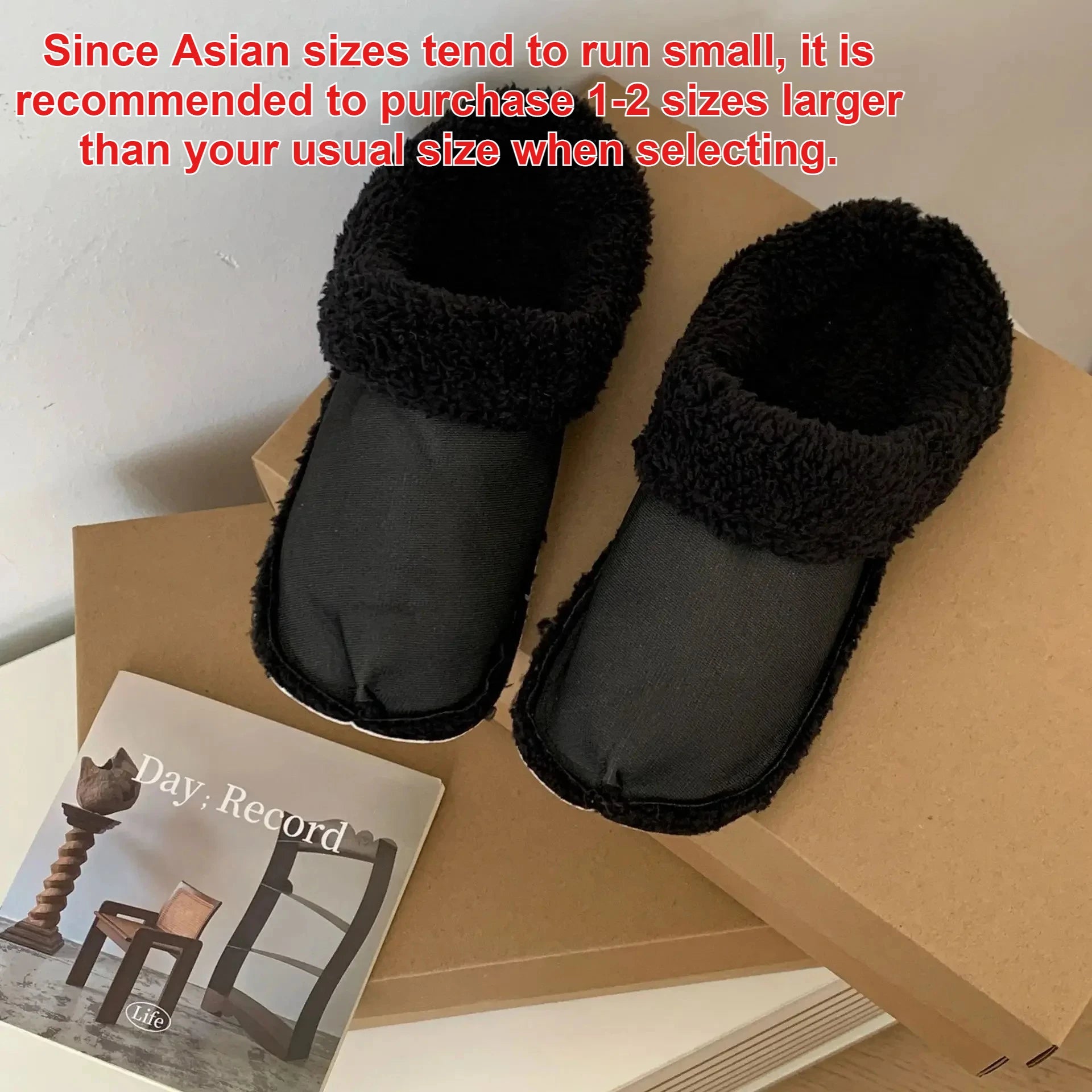 1 Pair Winter Warm Shoe Cover Inserts Replacement Fur Insoles Removable Soft Thickened Shoes Liners Plush Cover Accessories