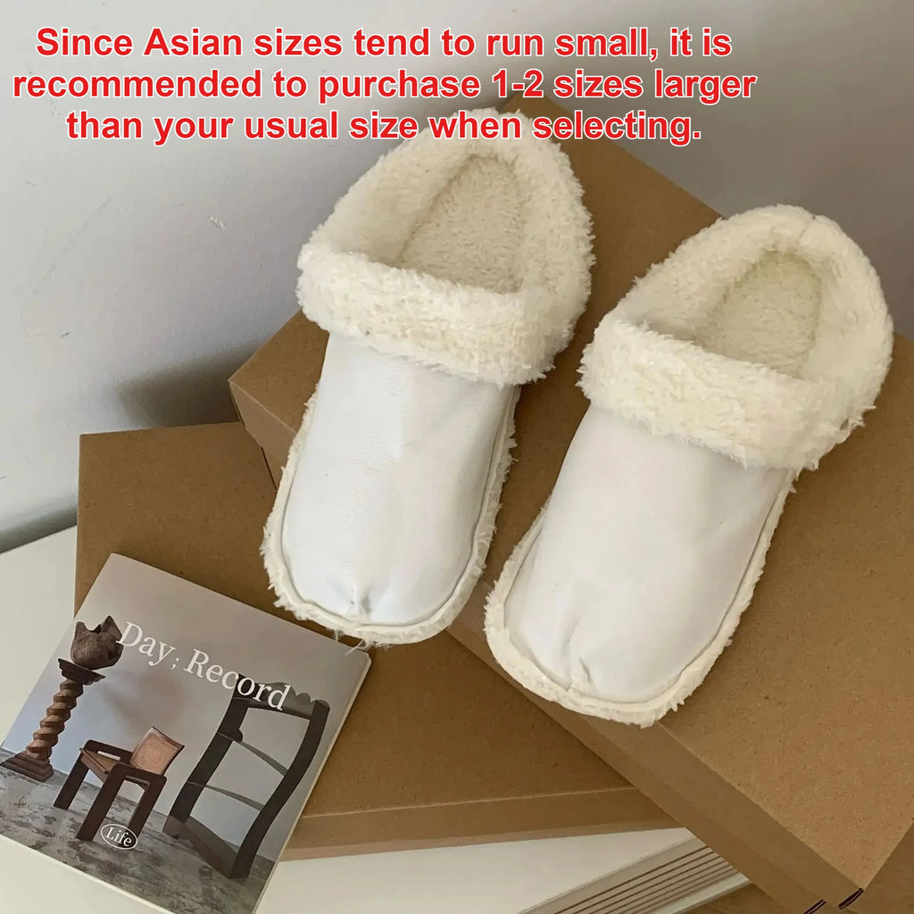 1 Pair Winter Warm Shoe Cover Inserts Replacement Fur Insoles Removable Soft Thickened Shoes Liners Plush Cover Accessories