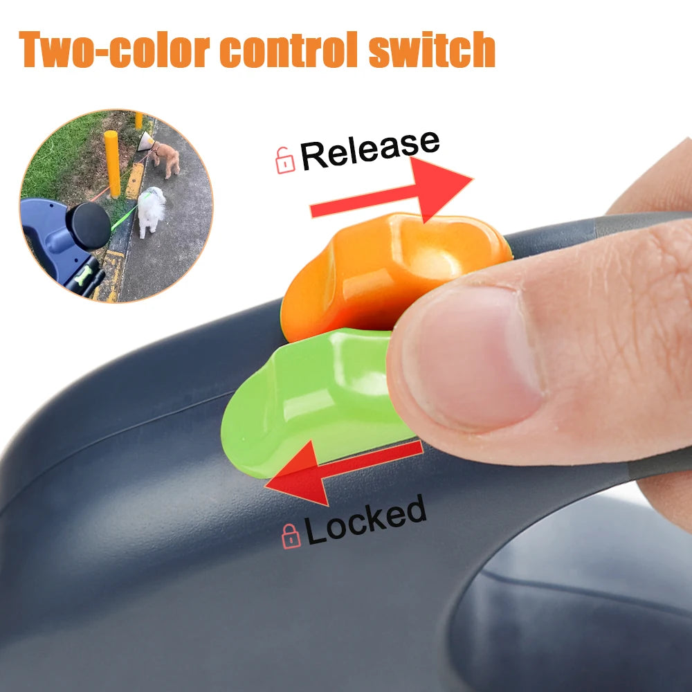 Dual Retractable Dog Leash