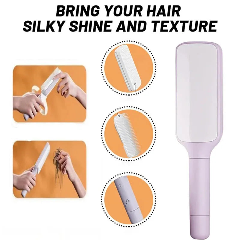 Self-Cleaning Hair Brush